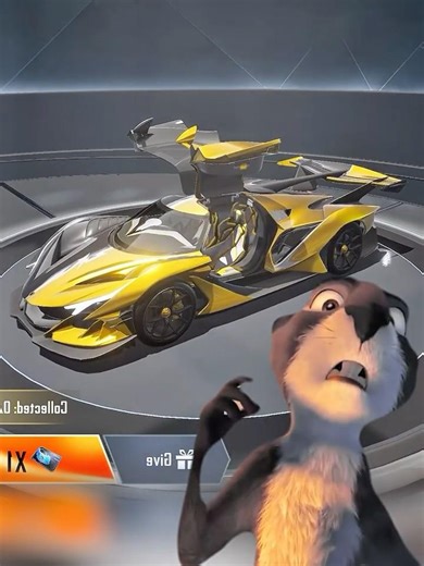 BLACK AND YELLOW (APOLLO SUPER CAR) #pubg #pubgm #pubgmobile