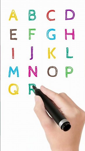 Handwritten Uppercase Alphabet : Fun Learning Alphabets for Kids ! Learning A to Z English Alphabets