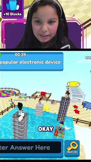 Suspicious Game Answers Block Count Updates #familygaming #kidsgaming #cutegames #gaming #roblox