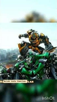 Transformers age of Extension movie Alien ship fight scene #transformers #optimus #shorts #tamil