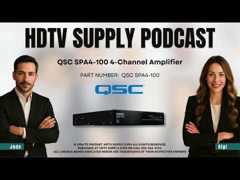 QSC SPA4-100 4-Channel Amplifier