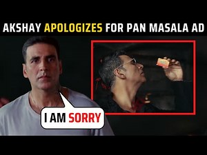 After facing BACKLASH, Akshay Kumar APOLOGIZES for pan masala ad with Shah Rukh Khan & Ajay Devgn