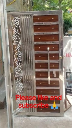 Trendy Steel Gate Modern Design|Metal gate ideas|#metalgate #steelgatedesign #grill