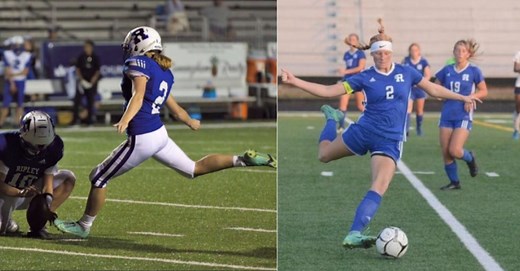 This Is Home: Kaitlyn Lawrence making history as first female kicker for Ripley High Football team