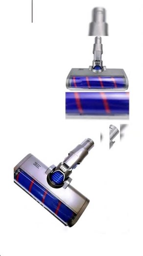 Fluffy floor tool head for Dyson V6, DC59, DC45 & DC44 vacuum cleaners