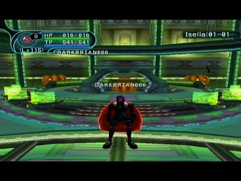 PSO1&2 Part77 HUmar Redria lvl 115-116 Difficulty ULTIMATE (Special Halloween) Loot Lot Pow Material