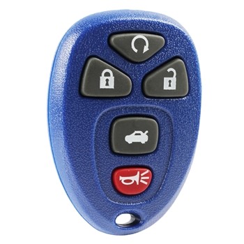 New Keyless Entry Remote Key Fob for Cadillac Chevy Buick (15912860) - Blue