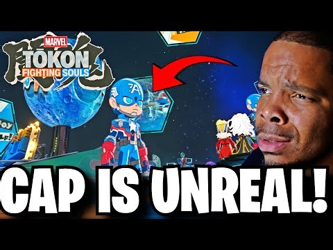 Marvel Tokon Fighting Souls - Captain America IS UNREAL!