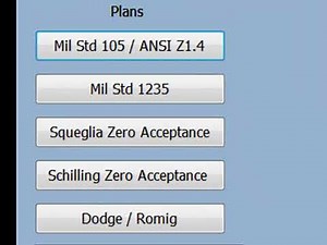 Snap Sampling Plans! AQL Sampling Software