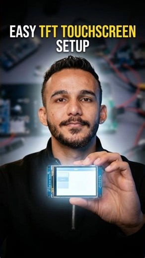 TFT Touch Display 📱 | Smart Interface for Your Projects