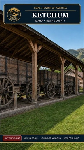 Ketchum, Idaho: From Mining Town to Mountain Destination #roadsthroughhistory