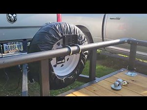 2024 Karavan 5.5 x 9 utility trailer upgrades.
