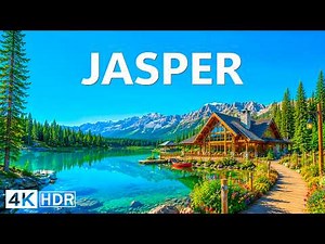 Jasper National Park 4K | Glacier Lakes, Wildlife & Canadian Rocky Mountain Beauty
