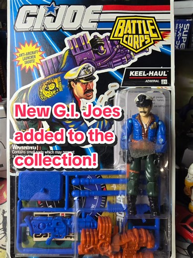 New G.I. Joes added to the collection! #gijoe #yojoe #actionfigures #retro #nostalgia