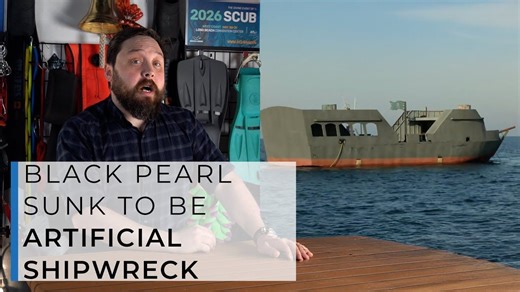 Sinking the “Black Pearl” Pirate Ship in Florida (Artificial Reef for Scuba Divers!) | DIVER - The Biggest Online Resource for Scuba Divers
