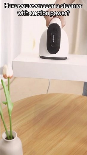 Have you ever seen a steamer with suction? Neakasa Magic 1 Vacuum Steamer, level up clothes ironing!