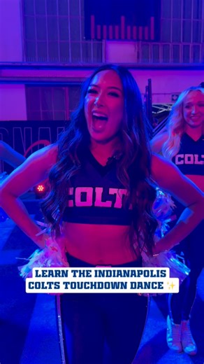 got a feeling we’ll be doing a lot of this dance today 🙂‍↕️✨ | Indianapolis Colts Cheerleaders