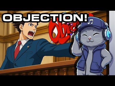 OBJECTION! ⚖️ Phoenix Wright Remix | Ace Attorney | CHIPTUNE/ROCK + LYRICS [Meowsico]
