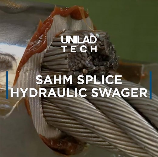 1.7M views · 121 shares | Compressing and combining steel rope using machines that apply 4,000 tonnes of pressure!  | UNILAD Tech | Facebook