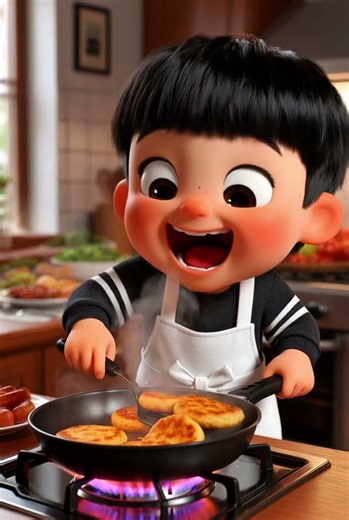 Adorable 5-Year-Old Kazakh Chef Sings: ‘I Eat Kazy & Baursaki Because We’re Kazakhs!’ ❤️