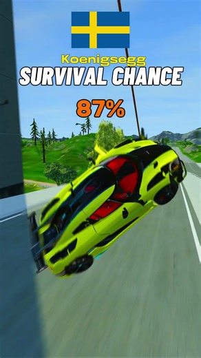 Cars vs Broken Bridge, Who Makes It Across? #carsurvival #brokenbridge