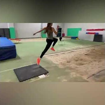 The Last 3 strides of the Long Jump Run-up (the Long Jump Approach)