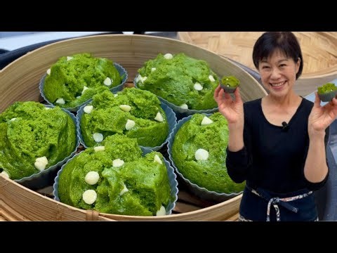 Mushi-Pan / Japanese Muffin / Steamed Muffin / Japanese Cuisine / Kumiko Recipe