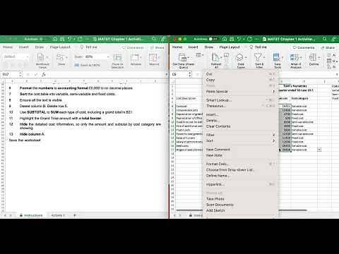 AQ2022 AAT Level 3 MATS Spreadsheets Chapter 1 MATST