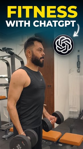 Arun Prabhudesai on Instagram: "Your Free Personal GYM Trainer 🏋️‍♂️ Comment “FITNESS” and get the exact prompts in your DM. [ChatGPT Prompts, Fitness AI, Personal Trainer] #chatgpt #Secretprompts #Gym #ChatGPThacks #AItricks"