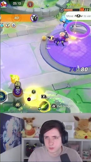 Clean SNIPE SHOT INTELEON 5 KO | #pokemonunite #pokemon #shorts