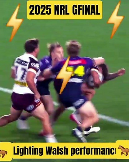 Reece Walsh GRAND FINAL Performance (2025) 🏆 | NRL Finals Highlights & Best Moments