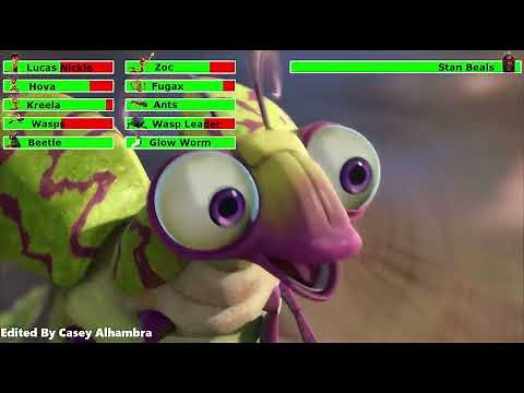 The Ant Bully (2006) Final Battle with healthbars 2/2