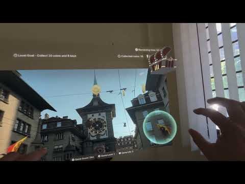 Swiss Alpine Quest A vision Pro immersive game