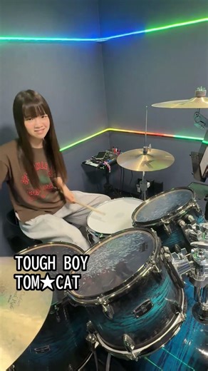 TOUGH BOY/TOM★CAT タフ・ボーイ トム・キャット ドラム叩いてみた