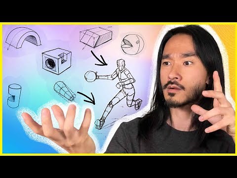 DOMINE os Fundamentos do Desenho: Exercícios para Desenhar com Formas Básicas 3D