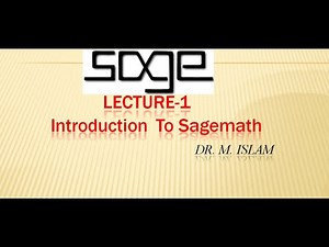 SageMath- lecture 1