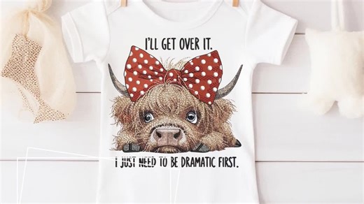 Funny Cow Embroidery Design Apparently, Dramatic Cow Embroidery File Machine Embroidery Sarcastic Embroidery Pattern, Farm Embroidery - Etsy