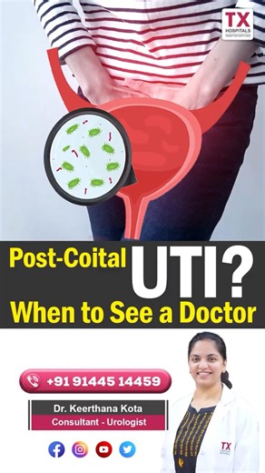 Post-Coital UTI Explained by Dr. Keerthana Kota | Symptoms & Care