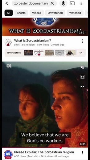 Zoro Astrianism Religion Pt 3/4 Gods CoWorkers 👍