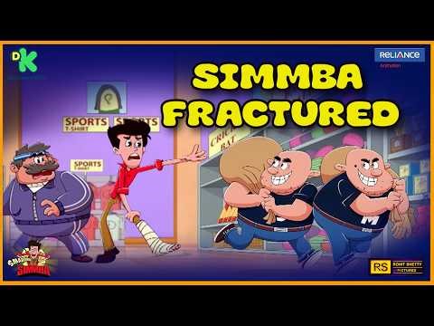 Simmba Fractured! | Can Our Hero Fight Villains with a Broken Leg? | Kids Cartoon Hindi