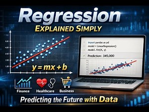Regression Explained Simply | Linear & Multiple Regression with Real Examples