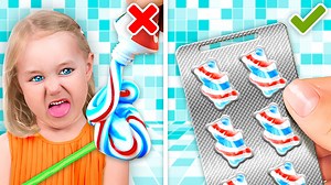 1.7M views · 10K reactions | Kids vs doctor‍⚕ || smart hacks for clever parents and satisfying diy crafts for your kids: | 5-Minute Crafts Like | Facebook