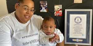 Baby born at 21 weeks and 1 day becomes Guinness World Record holder