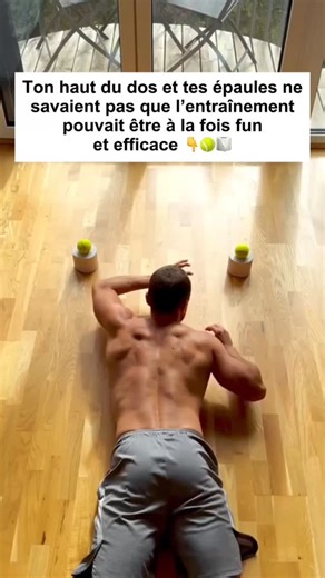 Brigade Antirouille on Instagram: "🔥 Ton dos mérite mieux que des douleurs et des tensions ! 💬 Commente "CORRECTEUR" pour recevoir le lien de notre correcteur de posture à combiner avec ces exos + un code promo exclusif 🎁 👀 Dans cette vidéo impressionnante, on découvre un exercice à la fois fun, original et redoutablement efficace pour renforcer le haut du dos et les épaules. Deux rouleaux, deux balles de tennis, un tapis… et c’est parti pour un mouvement ultra contrôlé qui engage toute la c