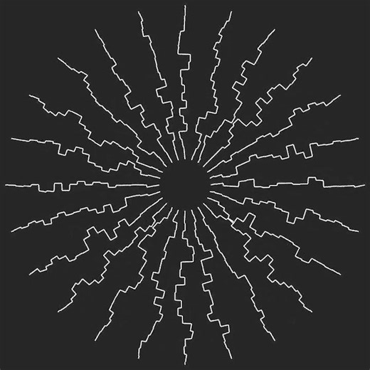 Step line. #openframeworks #programming #creativecoding