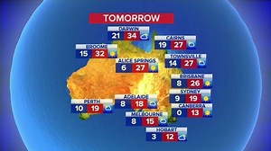 Our national weather forecast for Monday, July 24. #9News | http://9News.com.au | 9 News