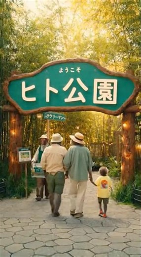 The Human Zoo / 立場逆転。サルが「人間」を観察しに来る動物園