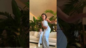 (246) mom watches scarlett gray do the level up dance challenge