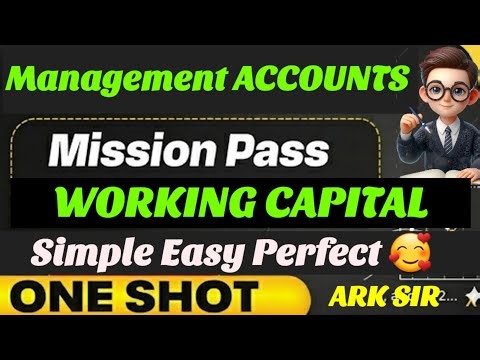 Working capital format |Management Accounting & Auditing |Imp Questions |Sybcom sem4 nep||Ark sir