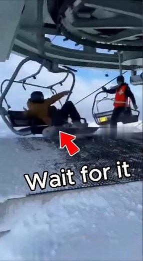 Ski Lift Malfunction Sends Riders Crashing Caught on Camera